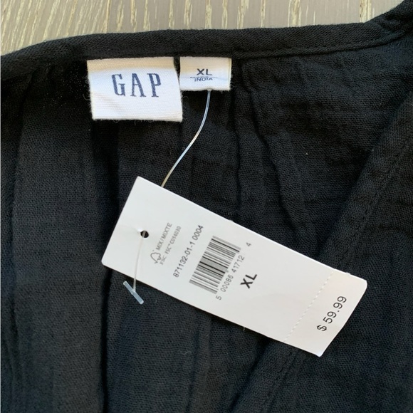 Gap tiered v-neck dress - Picture 2 of 4